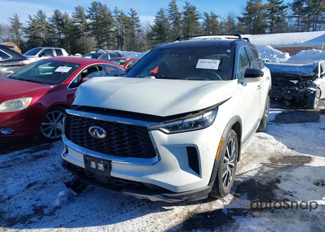 2024 Infiniti Qx60 Autograph Awd из США, поврежденный, VIN 5N1DL1HU0RC352072